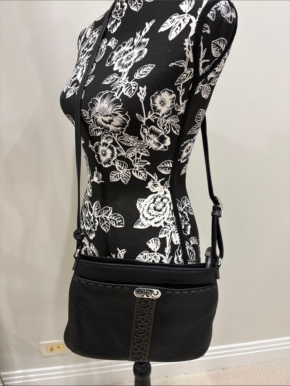 Brighton black crossbody bag